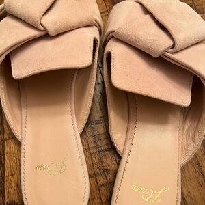 J. Crew Women's Pink Slide Sandals